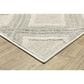 Oriental Weavers Tangier TAN04 2"3" x 7"6" Grey Runner, , large