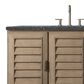 James Martin Vanities Portland 48" Single Bathroom Vanity in Whitewashed Walnut with 3 cm Parisien Bleu Quartz Top and Rectangular Sink, , large