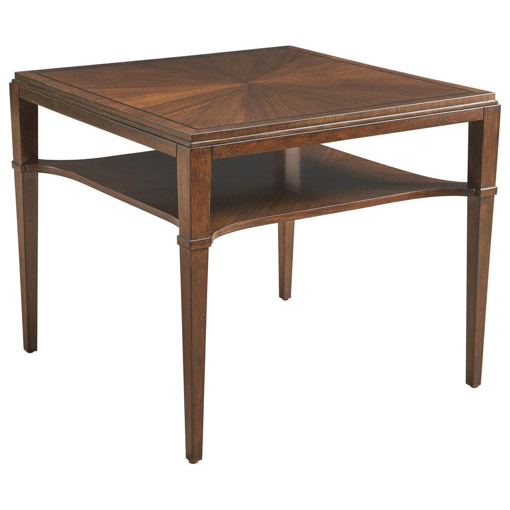 Lexington Home Brands Rendevous Andora Square End Table in Chester, , large