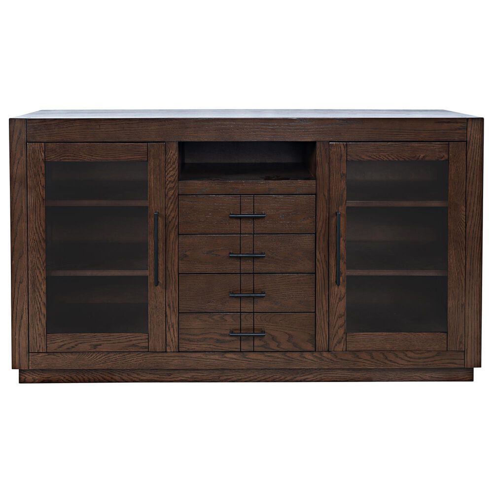 Waltham Auburn Hills 50&quot; Console in Dark Oak, , large