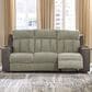 Ashley WhipLash Power Reclining Sofa in Sisal, , large