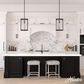Hunter Astwood 1-Light Pendant in Matte Black, , large
