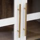 HOMLUX 71" Arched Kitchen Pantry Cabinet in White, , large