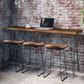 Waltham Nature"s Edge Sofa Table and Three Stools in Light Chestnut, , large