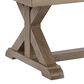 Ashley Beachcroft Patio Rectangular Cocktail Table in Beige, , large