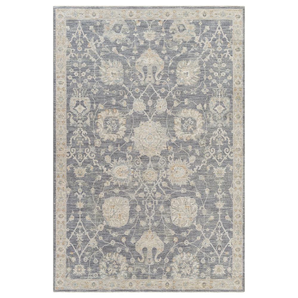 Surya Avant Garde 2"7" x 4" Gray, Beige and Denim Area Rug, , large