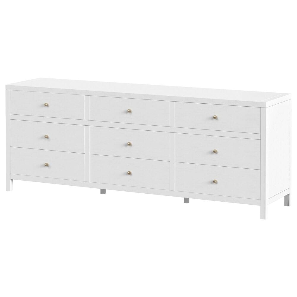 Butler Specialty Company Nora 9-Drawer Dresser in White, , large