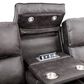 Oxford Furniture 2-Piece Power Reclining Living Room Set in in Cowboy Granite, , large