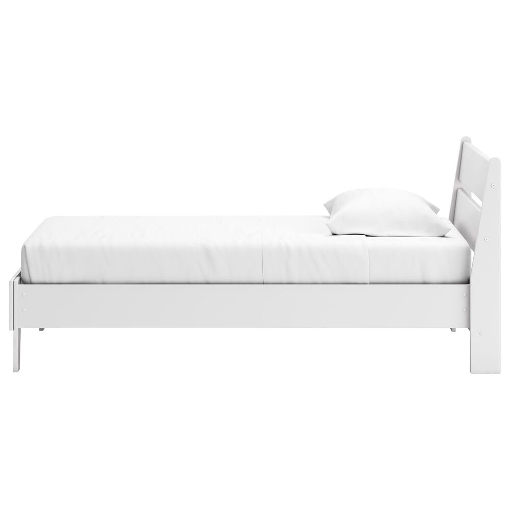 Ashley Socalle Twin Panel Platform Bed in Two-tone, , large