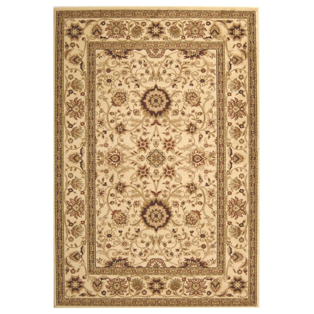 Safavieh Lyndhurst LNH212 6" x 9" Ivory Area Rug, , large