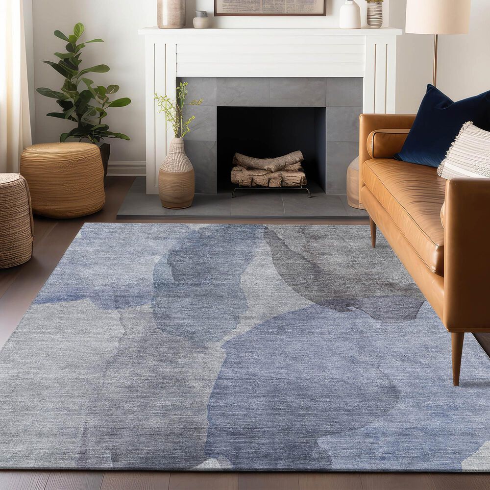 Dalyn Rug Company Ravenna RN12 8&#39; x 10&#39; Blue Area Rug, , large