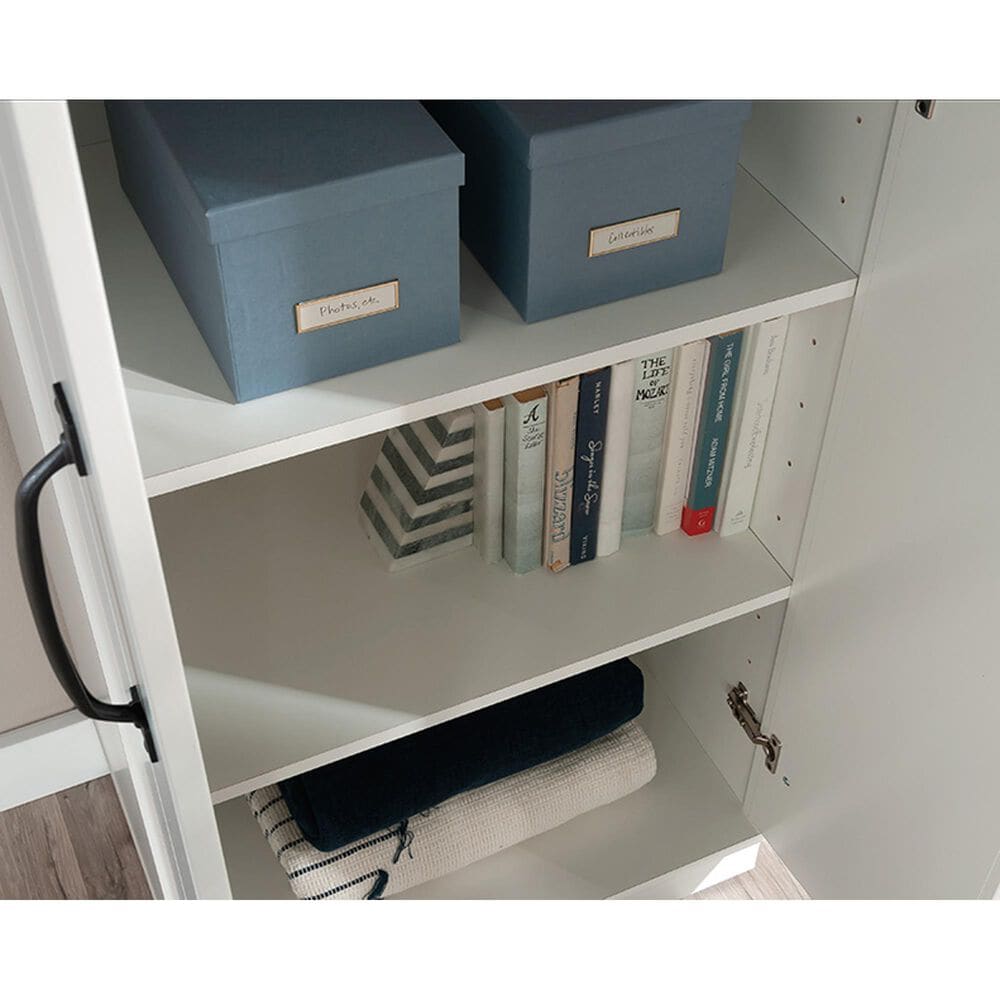 Sauder HomePlus 430336 Storage Cabinet in Soft White, , large