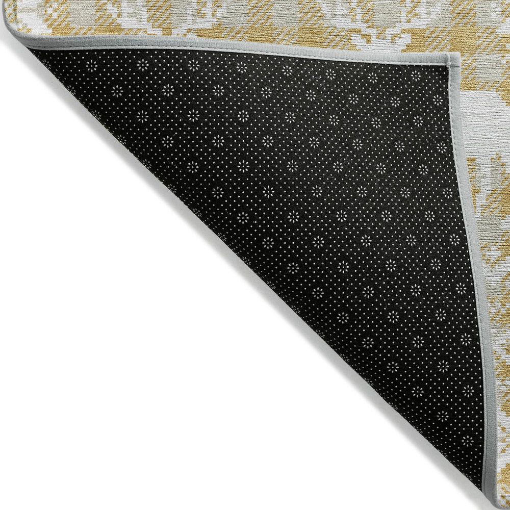 Dalyn Rug Company Wonderland WN28 2&#39;3&quot; x 7&#39;6&quot; Gold Indoor/Outdoor Runner, , large