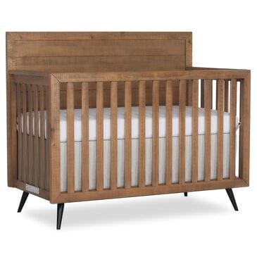 Evolur Stilnovo 4- In- 1 Convertible Crib in Sugar Cane, , large