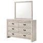 Crown Mark Valor 4-Piece Full Bedroom Set in Light Gray, , large