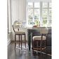 Lexington Home Brands Rendezvous Giles Upholstered Swivel Bar Stool in Biscayne, , large