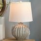 Splendor Living Fairview Table Lamp in Grey, , large