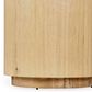 Classic Home Layne 20" Round End Table in Natural, , large