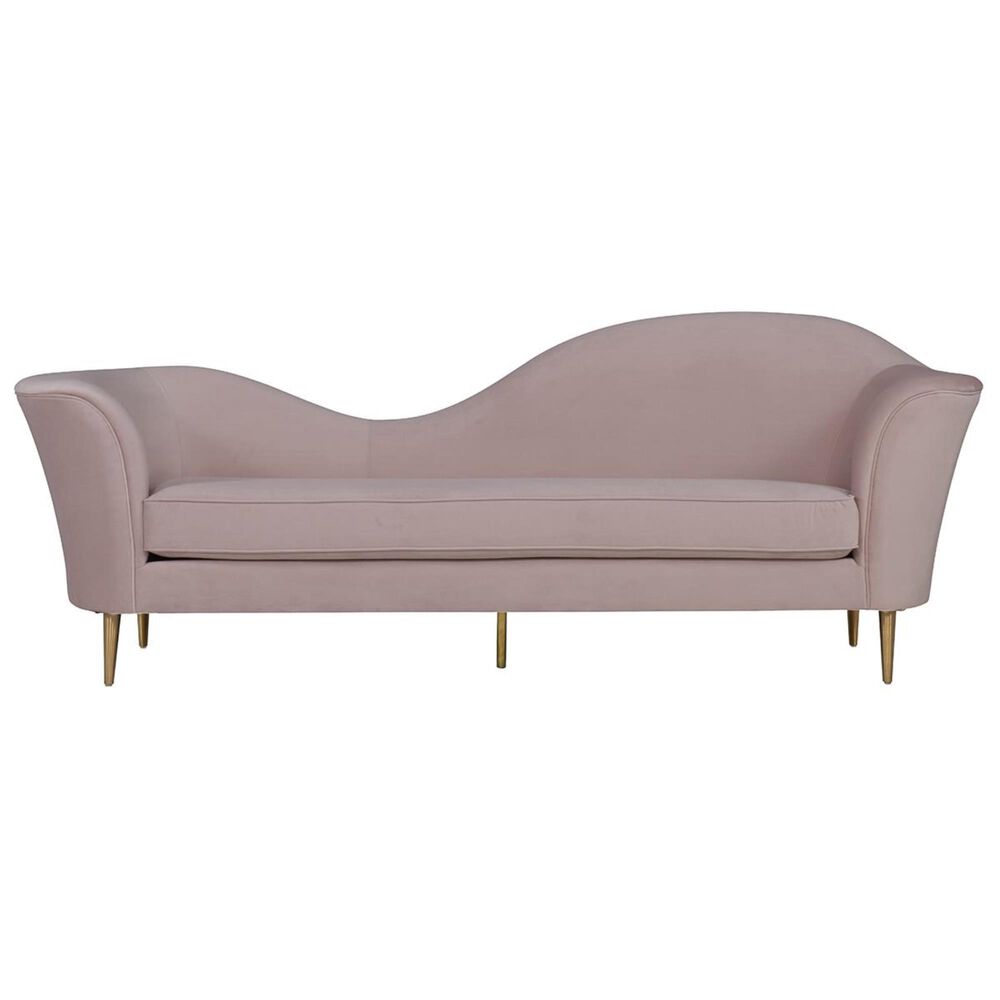 Tov Furniture Plato Sofa in Blush Velvet, , large