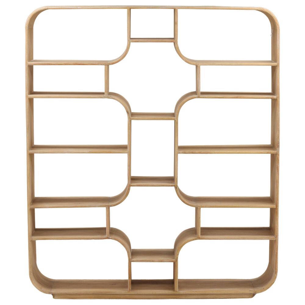 Blue Sun Designs Gaetan Bookcase in Light Natural, , large