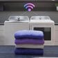 GE Profile 7.3 Cu. Ft. Smart Front Load Gas Dryer with Steam and Washer Link in Sapphire Blue, , large