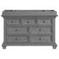 Oxford Baby Weston Changing Topper in Dusk Gray, , large