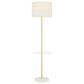 Lumisource Chloe Floor Lamp in White and Gold, , large