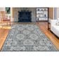 Amer Rugs Alexandria 4" x 6" Steel Blue Area Rug, , large