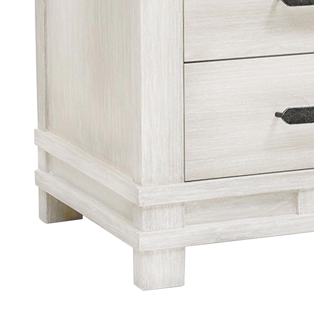 Sorelle Furniture Brookfield Elite 2-Drawer Nightstand in Brushed Ivory, , large
