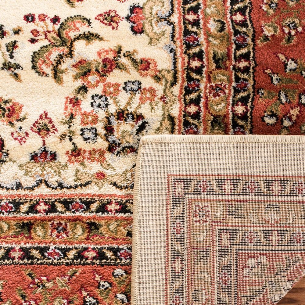 Safavieh Lyndhurst LNH331 2&#39;3&quot; x 6&#39; Ivory and Rust Runner, , large