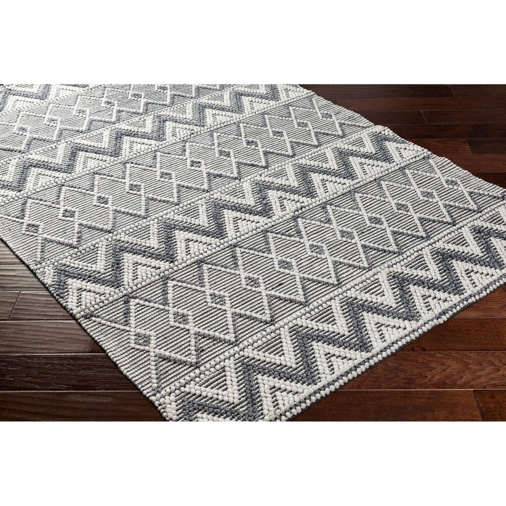 Surya Daffodil 9&#39; x 12&#39; Light Grey Area Rug, , large
