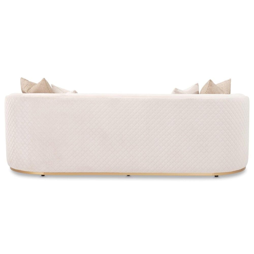 Vista Haus Ariana Stationary Sofa in Beige Velvet, , large