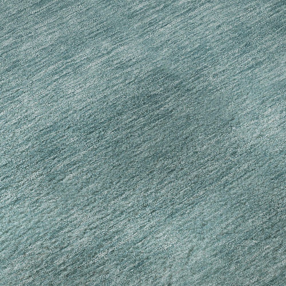 Dalyn Rug Company Soft Essentials Solid Teal 2'3" x 7'6" Runner, , large