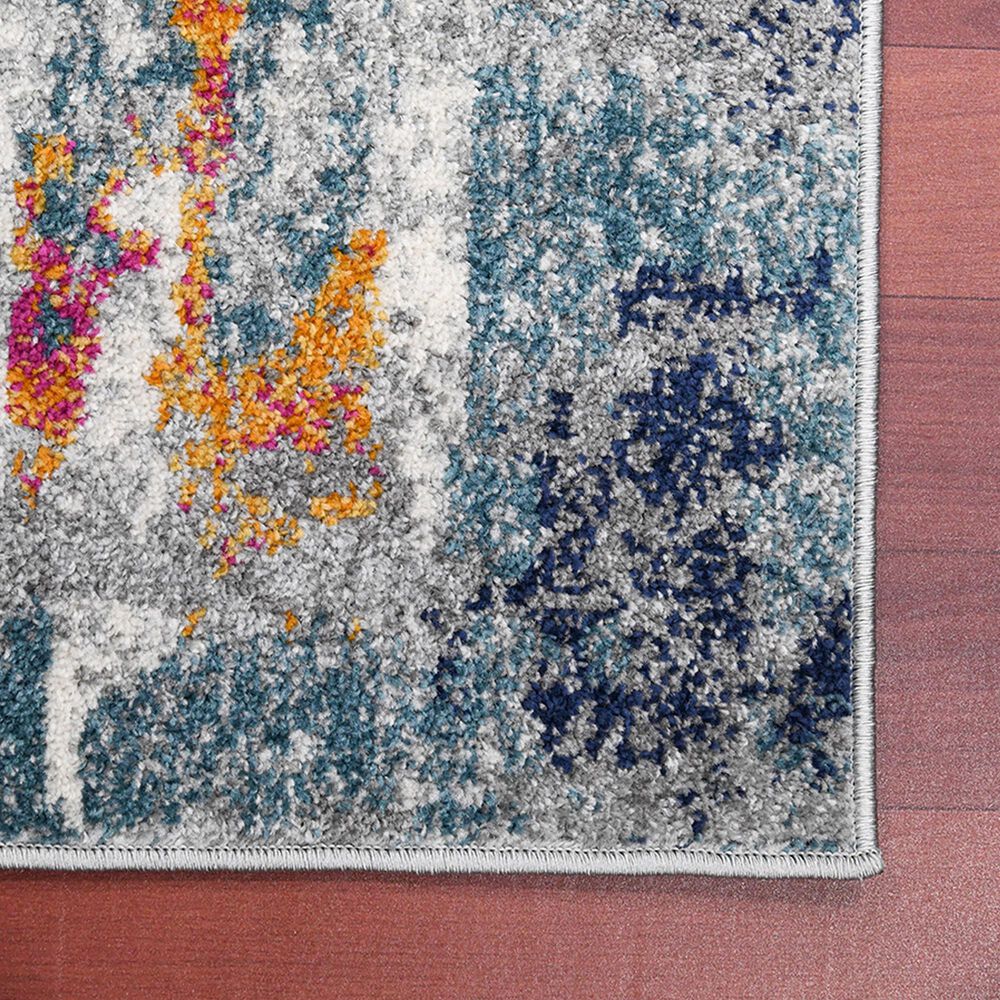 Amer Rugs Montana 2&#39; x 3&#39; Orange and Blue Area Rug, , large