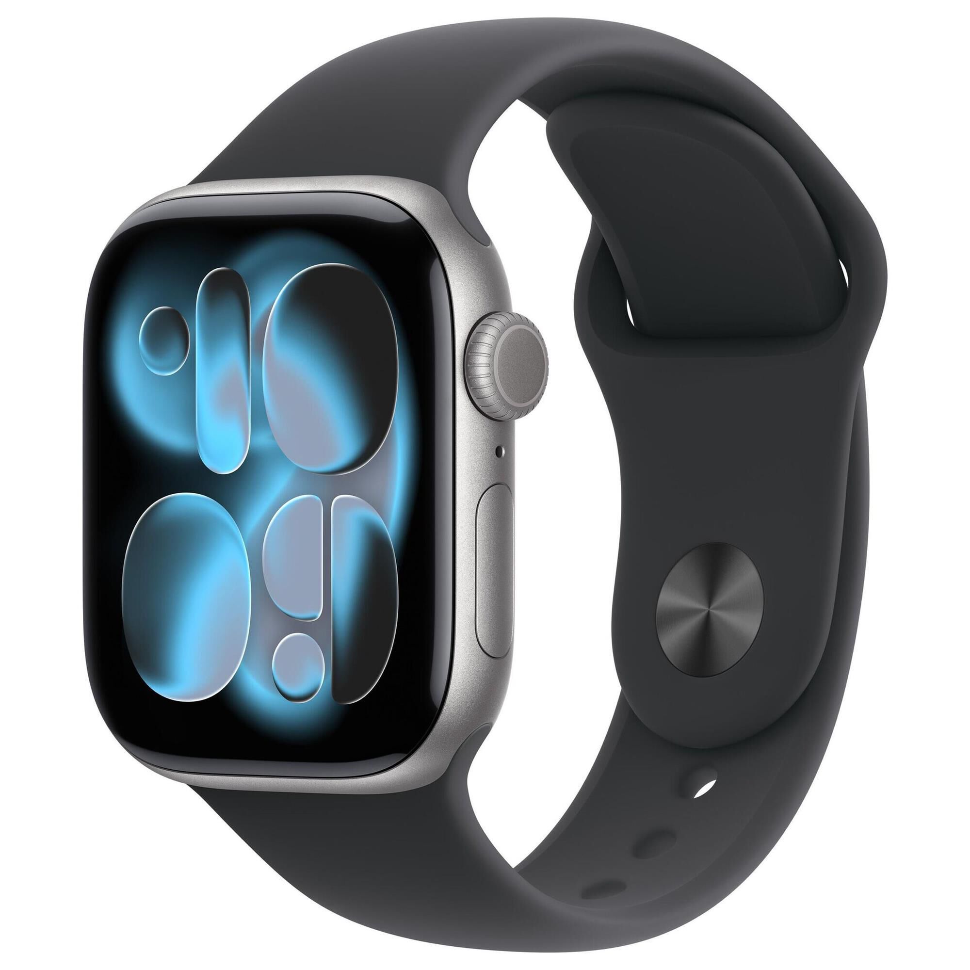 Apple Watch Series 11 (GPS) 42mm Aluminum Case with Black Sport