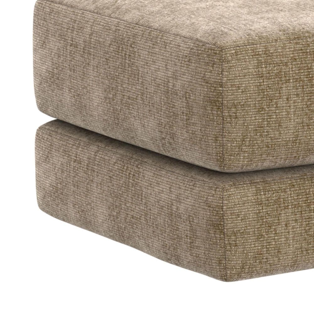 Hartsfield Avondale Ottoman in Burlap, , large