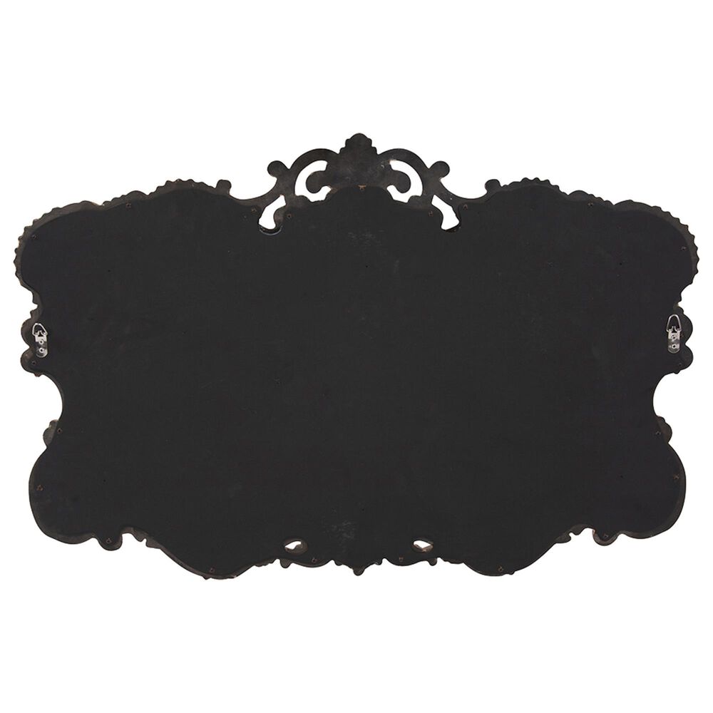 Howard Elliott Talida Mirror in Glossy White Laquer, , large