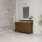 James Martin Vanities Brookfield 60" Single Bathroom Vanity in Honey Oak with 3 cm Eternal Marfil Quartz Top and Rectangular Sink, , large