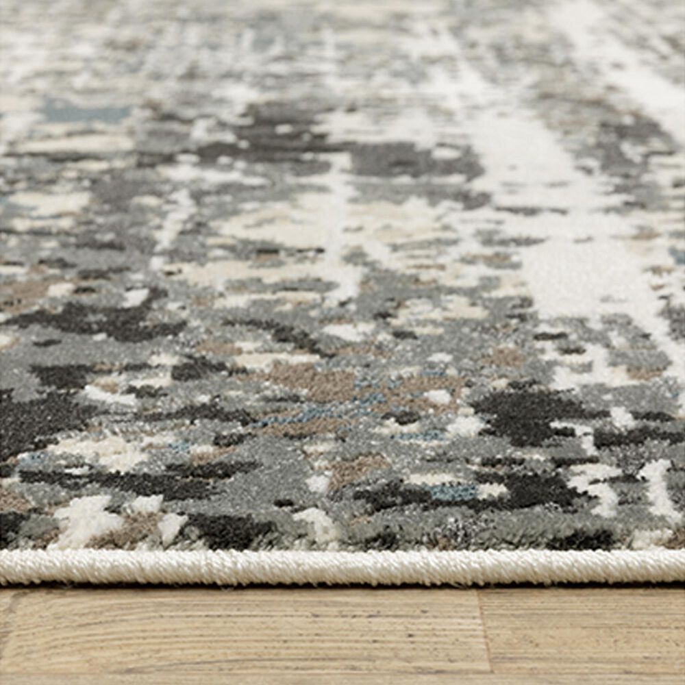 Oriental Weavers Raylan RAY10 7&#39;10&quot; x 10&#39;10&quot; Ivory Area Rug, , large