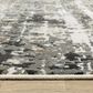 Oriental Weavers Raylan RAY10 7"10" x 10"10" Ivory Area Rug, , large