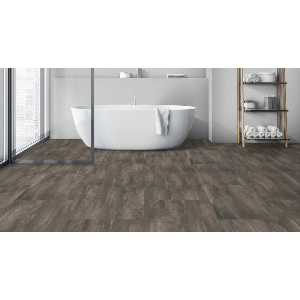 Tru-Cor Tile Linear Titanium 16&quot; x 32&quot; Luxury Vinyl Tile, , large