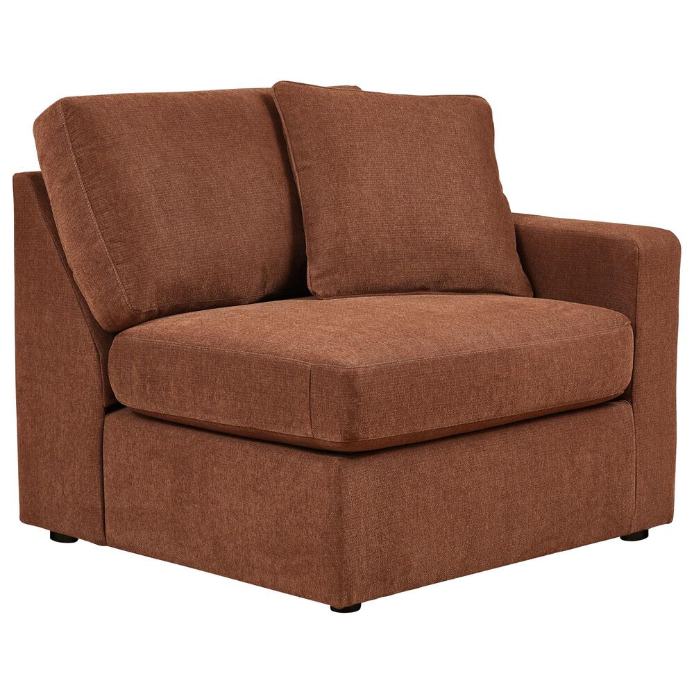 Ashley Modmax 3-Piece Stationary Loveseat with Audio Console in Spice, , large