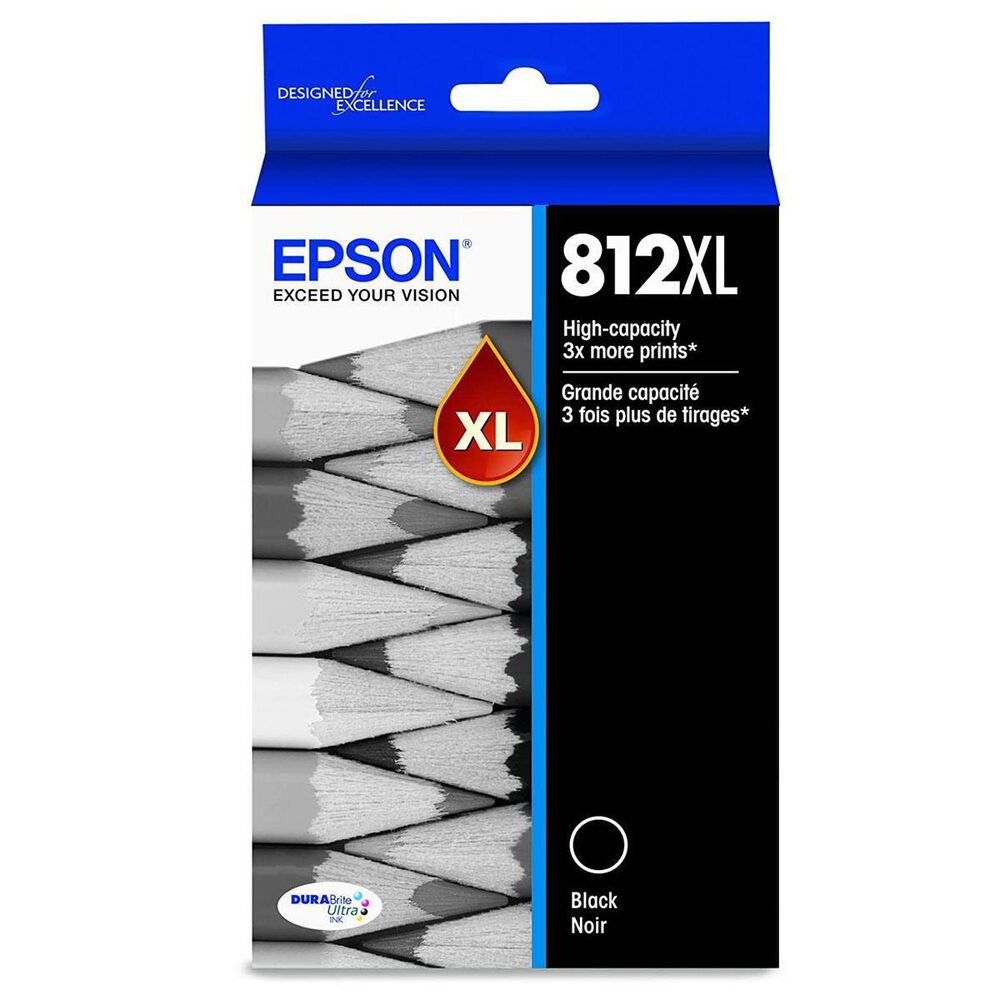 Epson T812XL Ultra High-Capacity Ink Cartridges in Black, , large