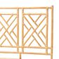 Baxton Studio Karavo Queen Standalone Headboard in Natural Rattan, , large