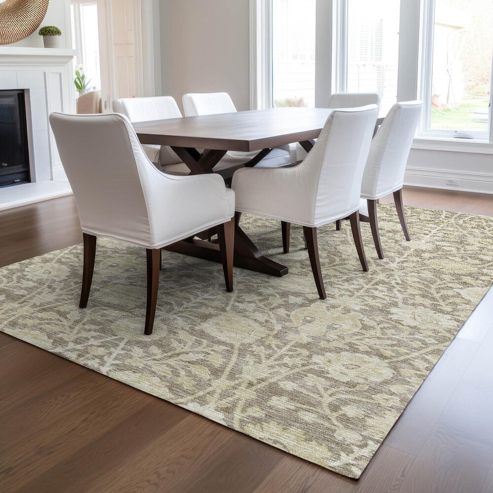 Dalyn Rug Company Solace SL8 8&#39; x 10&#39; Mocha Area Rug, , large