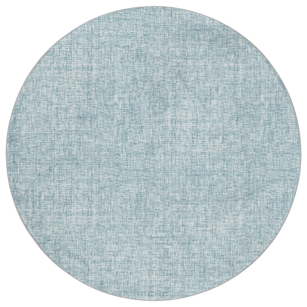 Dalyn Rug Company Voyage VY1 Sky 8" Round Area Rug, , large