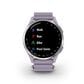 Garmin Approach J1 43mm Junior Golf GPS Smartwatch in Silver Aluminum Bezel with Lilac ComfortFit Fabric Band, , large