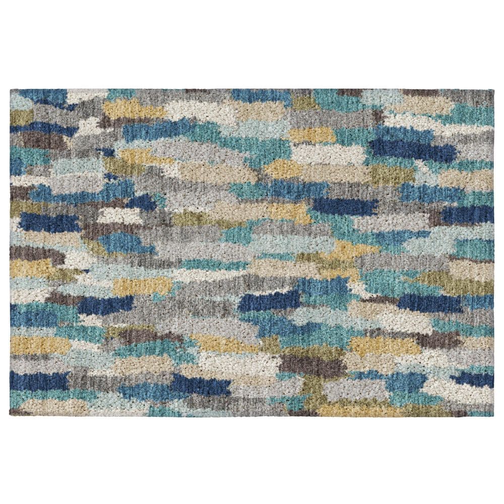 Dalyn Rug Company Kenner KN6 Teal 1"8" x 2"6" Area Rug, , large