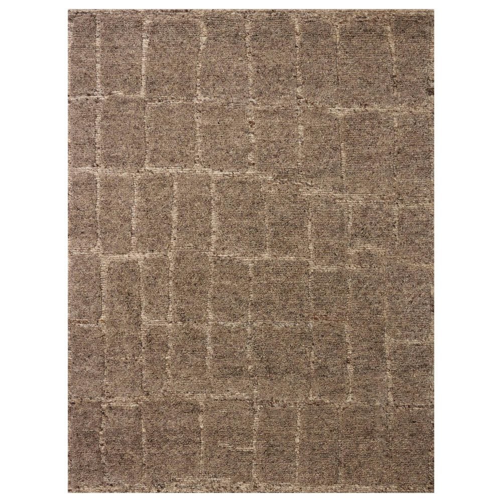 Loloi Hughes Taupe 8"6" x 11"6" Area Rug, , large