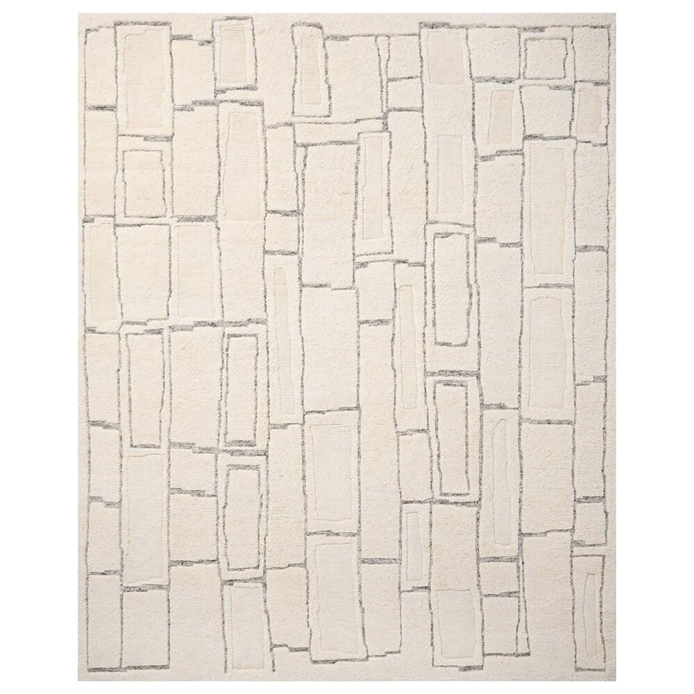 Loloi Octavia 2"9" x 12" Ivory and Slate Runner, , large